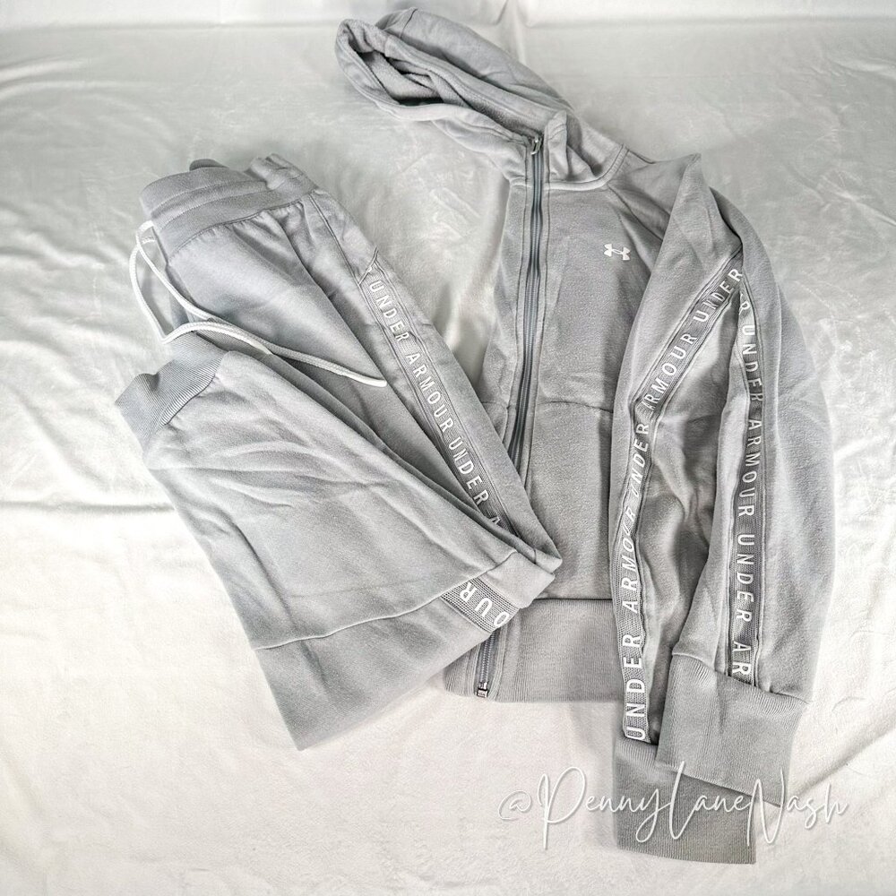 Under Armour Pants & Hoodie Sweatsuit Gray - Picture 1 of 14